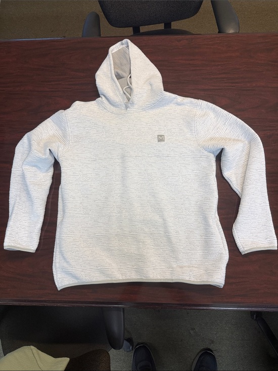 Maven Other - Men's Maven Bluff Hoodies white alloy Hooded Pullover Sweater